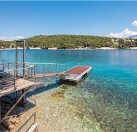 Luxury 6 Bedroom Brac Island Beach Front Villa With Heated Infinity Pool and lift near Sumartin sleeps 12